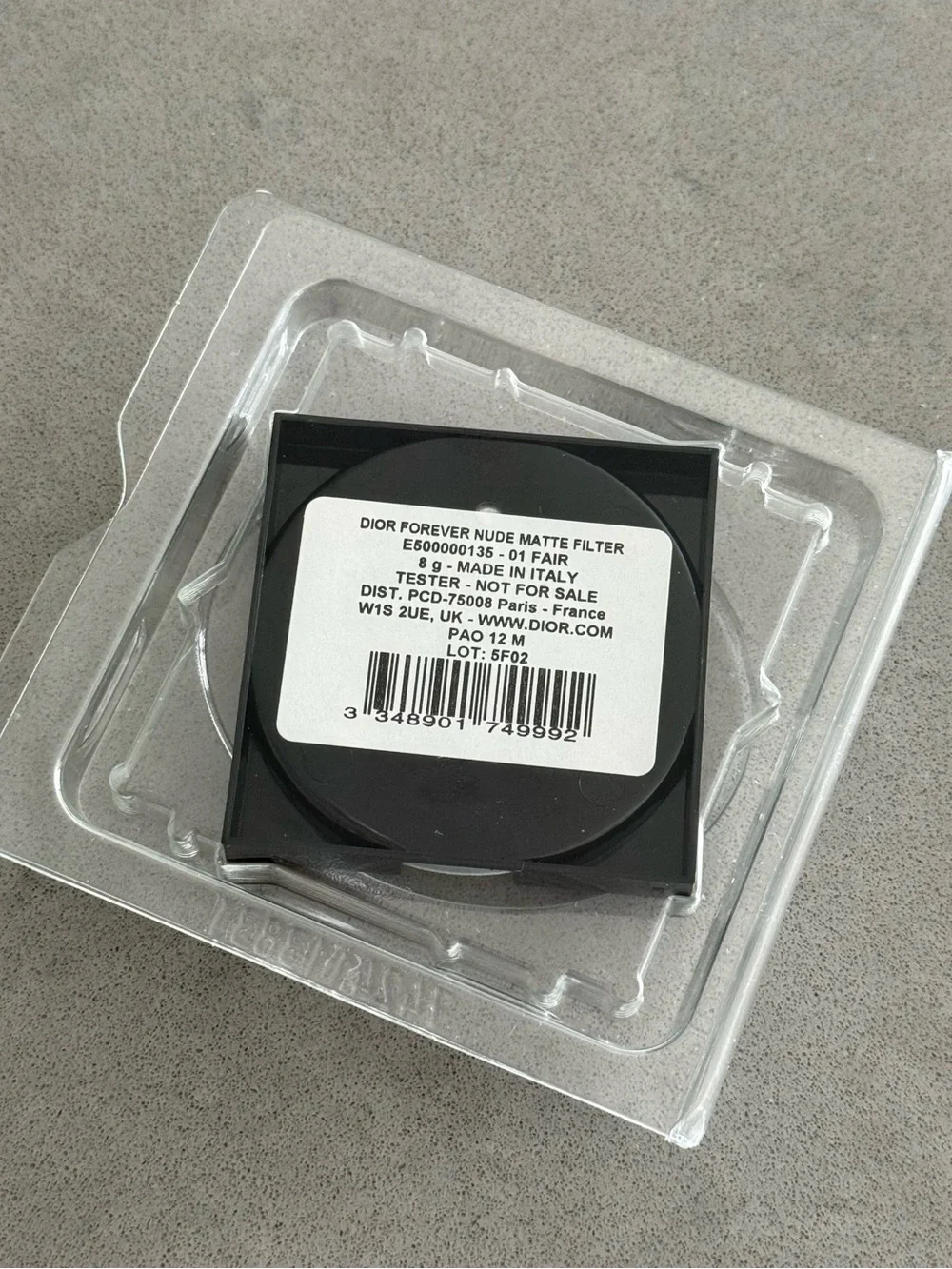 01 Dior Forever Nude Matte Filter Blurring Setting Powder